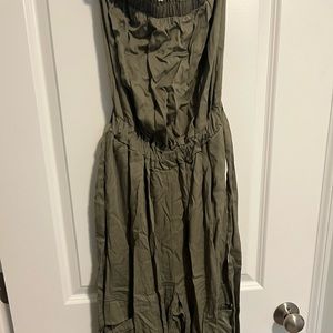 Olive green jumpsuit